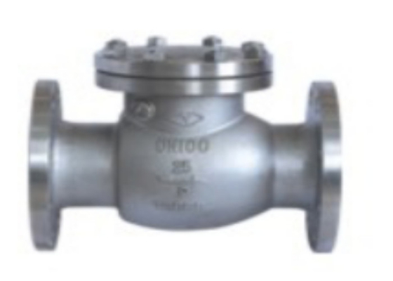 Stainless Steel Flanged Swing Check Valve Material Nitric Acid 1.6/2.5/4.0Mpa