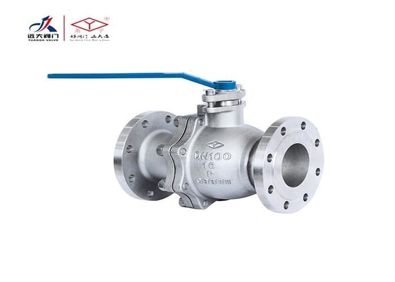 1 Inch 1.6 Mpa Pressure Floating Ball Valve Ss304 Stainless Steel Material